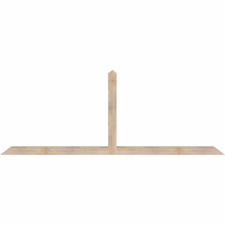 Ekena Millwork Portland Smooth Timber Gable Bracket, Douglas Fir, 96"W x 36"H x 3 1/2"D x 3 1/2"F, 9/12 Pitch GBW096X36X0404POR00SDF